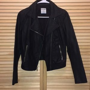 Old Navy leather jacket